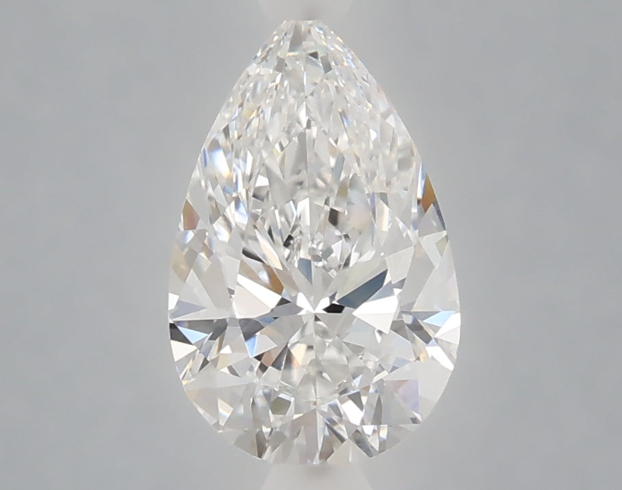 1.57 Carat Pear Shaped, Ideal Cut, D Color, VVS2 Clarity, IGI Certified Lab Grown Diamond