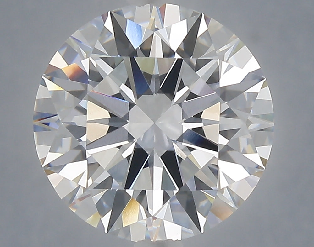 5.08 Carat Round Shaped, Ideal Cut, E Color, VVS2 Clarity, IGI Certified Lab Grown Diamond