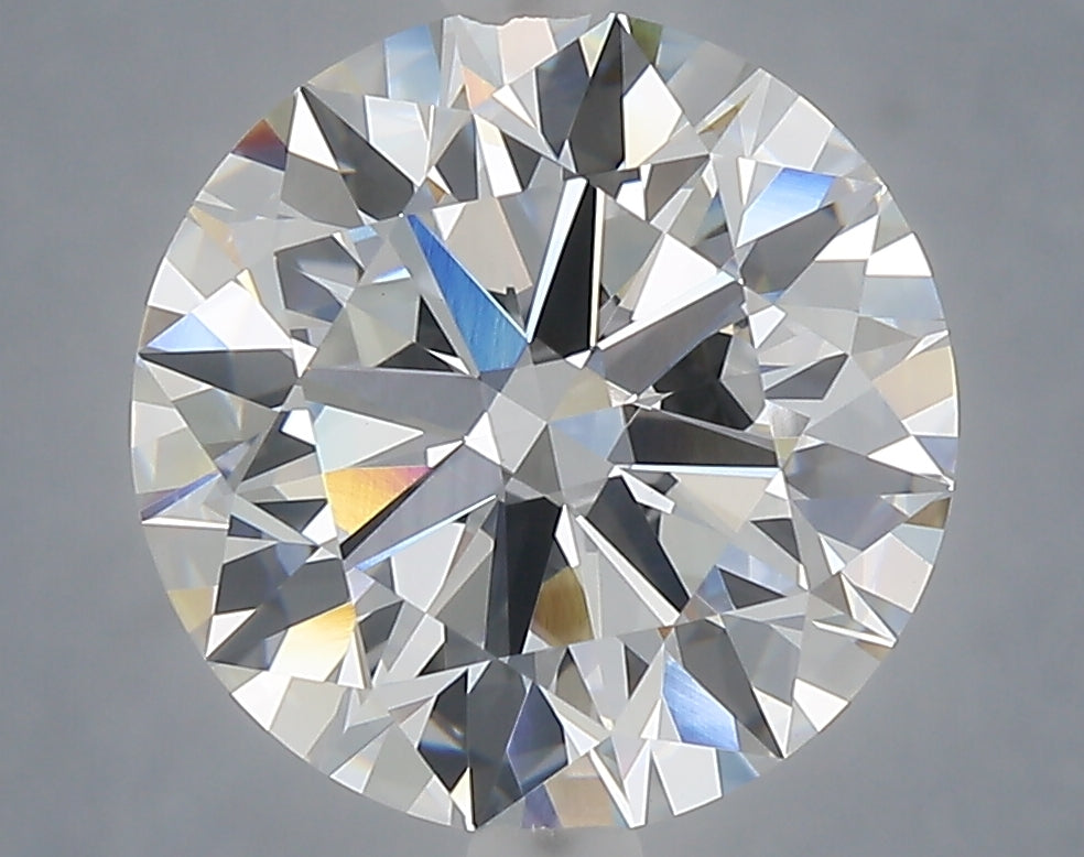 5.00 Carat Round Shaped, Ideal Cut, E Color, VVS2 Clarity, IGI Certified Lab Grown Diamond