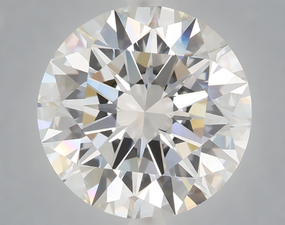 5.01 Carat Round Shaped, Excellent Cut, F Color, VS1 Clarity, IGI Certified Lab Grown Diamond