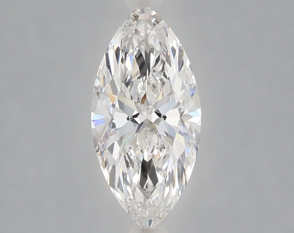 1.10 Carat Marquise Shaped, Ideal Cut, D Color, VVS2 Clarity, IGI Certified Lab Grown Diamond