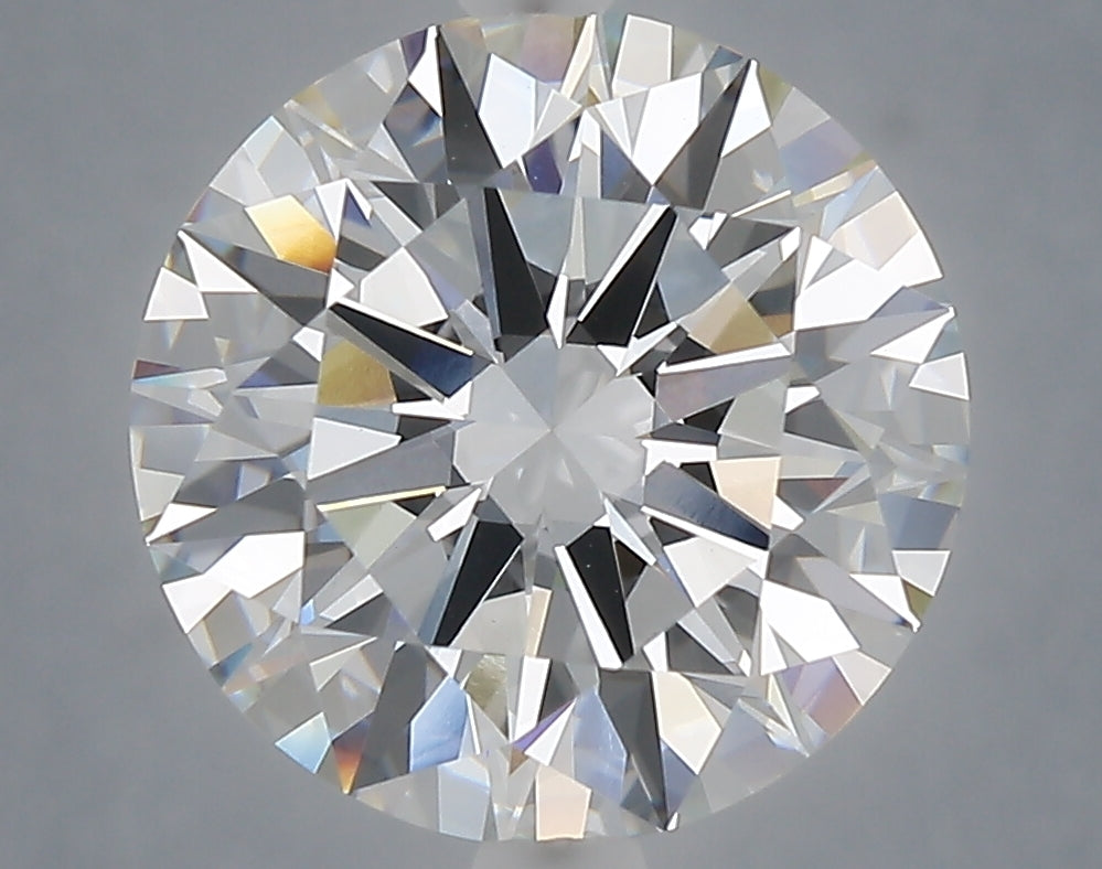 5.06 Carat Round Shaped, Ideal Cut, E Color, VVS2 Clarity, IGI Certified Lab Grown Diamond