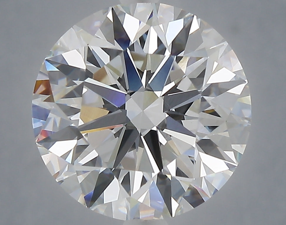5.01 Carat Round Shaped, Excellent Cut, E Color, VVS2 Clarity, IGI Certified Lab Grown Diamond