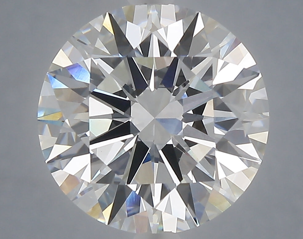 5.00 Carat Round Shaped, Ideal Cut, F Color, VVS2 Clarity, IGI Certified Lab Grown Diamond