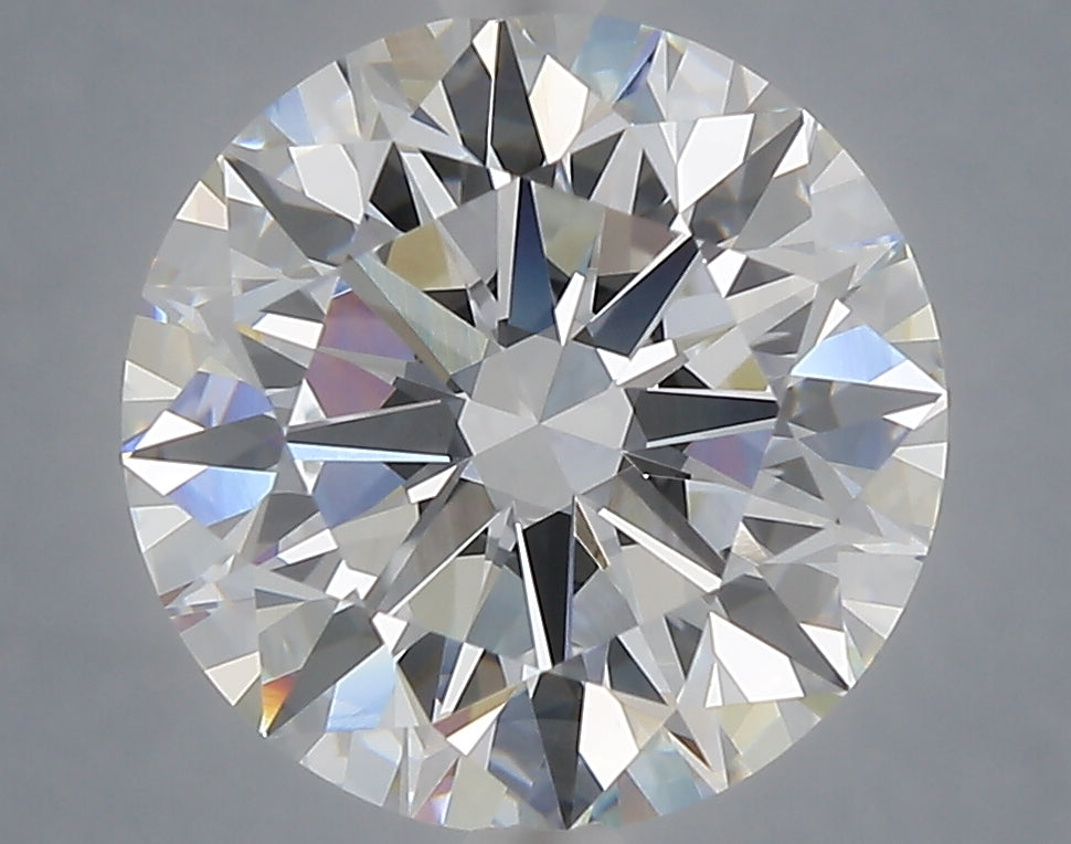 5.00 Carat Round Shaped, Excellent Cut, E Color, VVS2 Clarity, IGI Certified Lab Grown Diamond