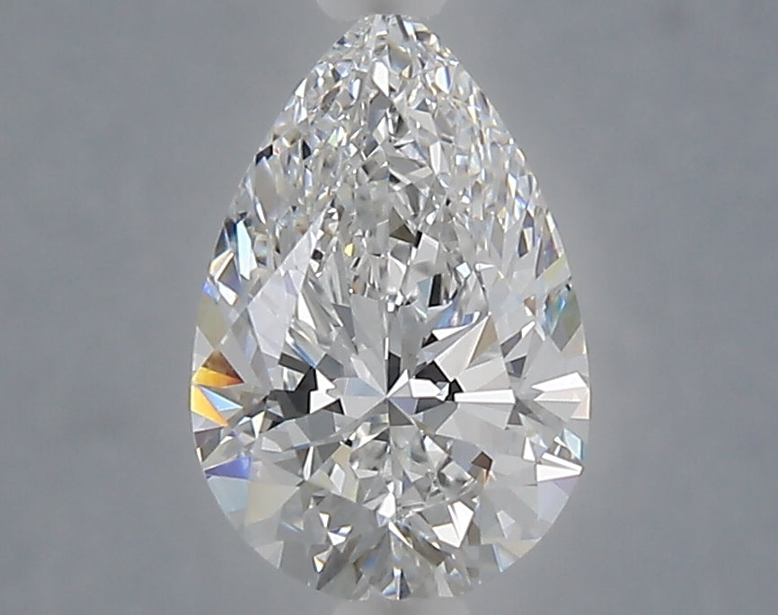 1.52 Carat Pear Shaped, Ideal Cut, D Color, VVS2 Clarity, IGI Certified Lab Grown Diamond