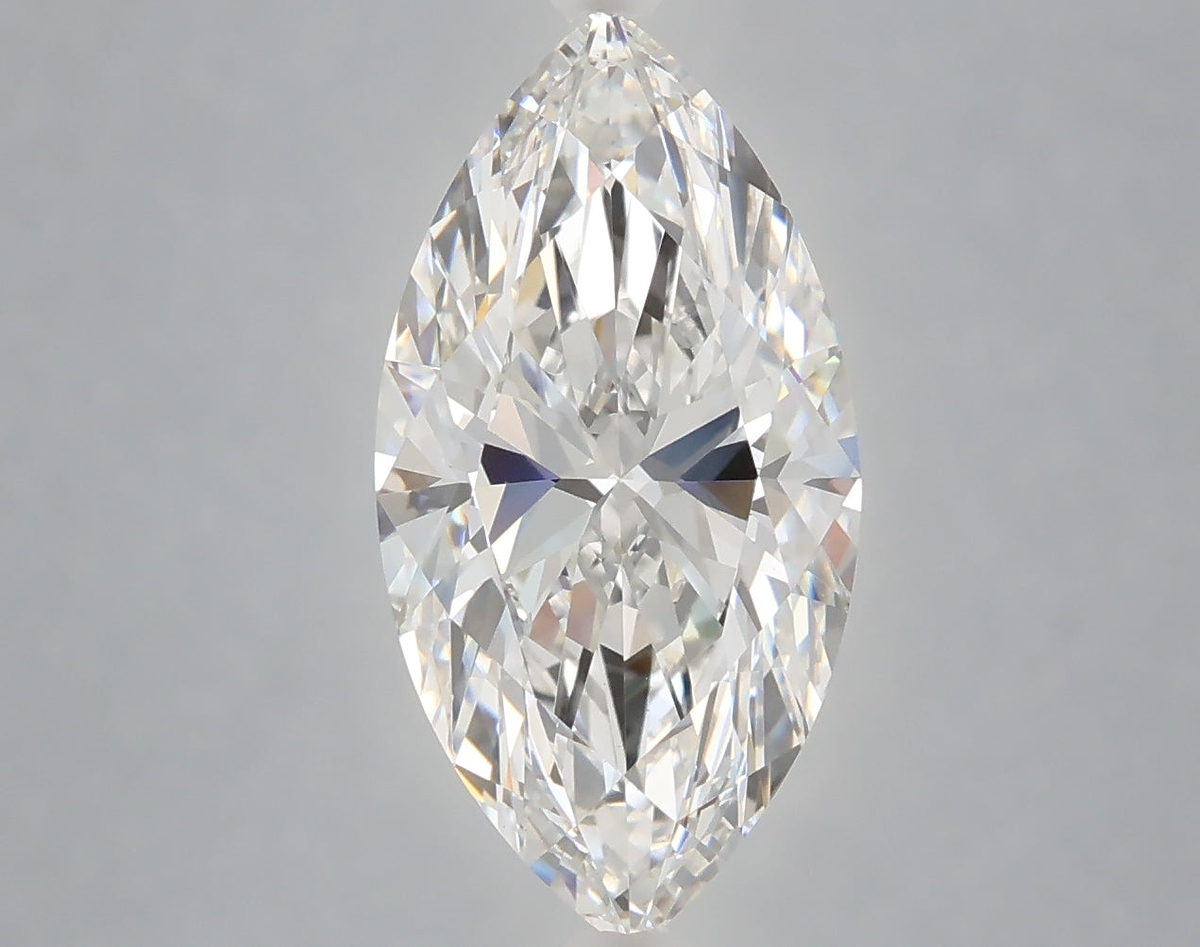 3.25 Carat Marquise Shaped, Ideal Cut, E Color, VVS2 Clarity, IGI Certified Lab Grown Diamond