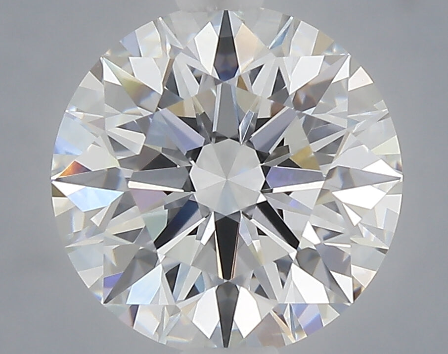 2.56 Carat Round Shaped, Ideal Cut, E Color, VVS2 Clarity, IGI Certified Lab Grown Diamond