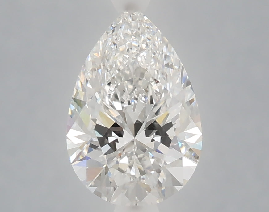 1.56 Carat Pear Shaped, Ideal Cut, E Color, VVS2 Clarity, IGI Certified Lab Grown Diamond
