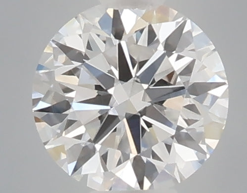0.33 Carat Round Shaped, Excellent Cut, D Color, VVS2 Clarity, IGI Certified Lab Grown Diamond