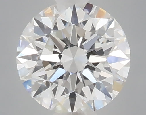 0.34 Carat Round Shaped, Excellent Cut, D Color, VVS2 Clarity, IGI Certified Lab Grown Diamond