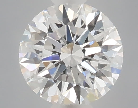 0.33 Carat Round Shaped, Ideal Cut, D Color, VVS2 Clarity, IGI Certified Lab Grown Diamond