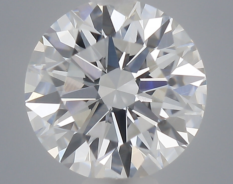 0.53 Carat Round Shaped, Excellent Cut, D Color, VVS2 Clarity, IGI Certified Lab Grown Diamond