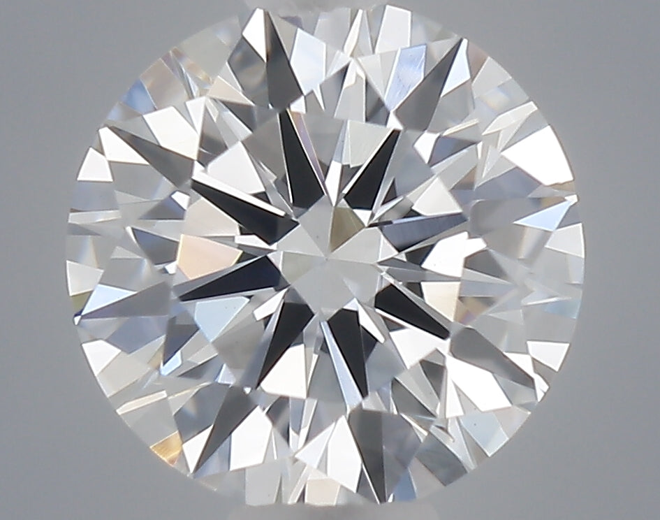 0.54 Carat Round Shaped, Excellent Cut, D Color, VVS2 Clarity, IGI Certified Lab Grown Diamond
