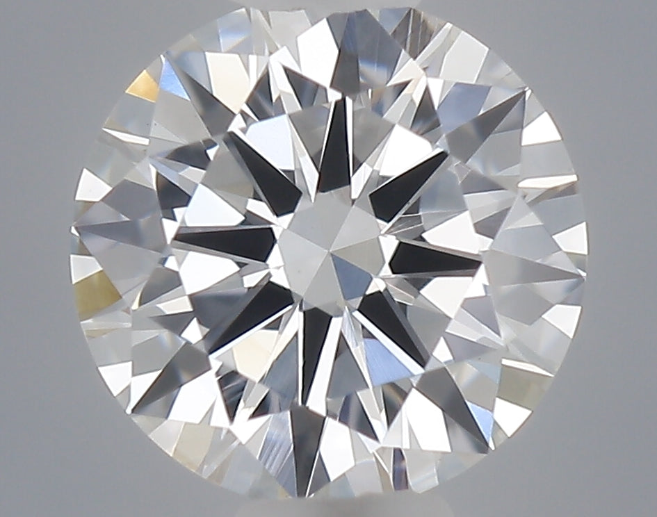 0.52 Carat Round Shaped, Excellent Cut, D Color, VVS2 Clarity, IGI Certified Lab Grown Diamond