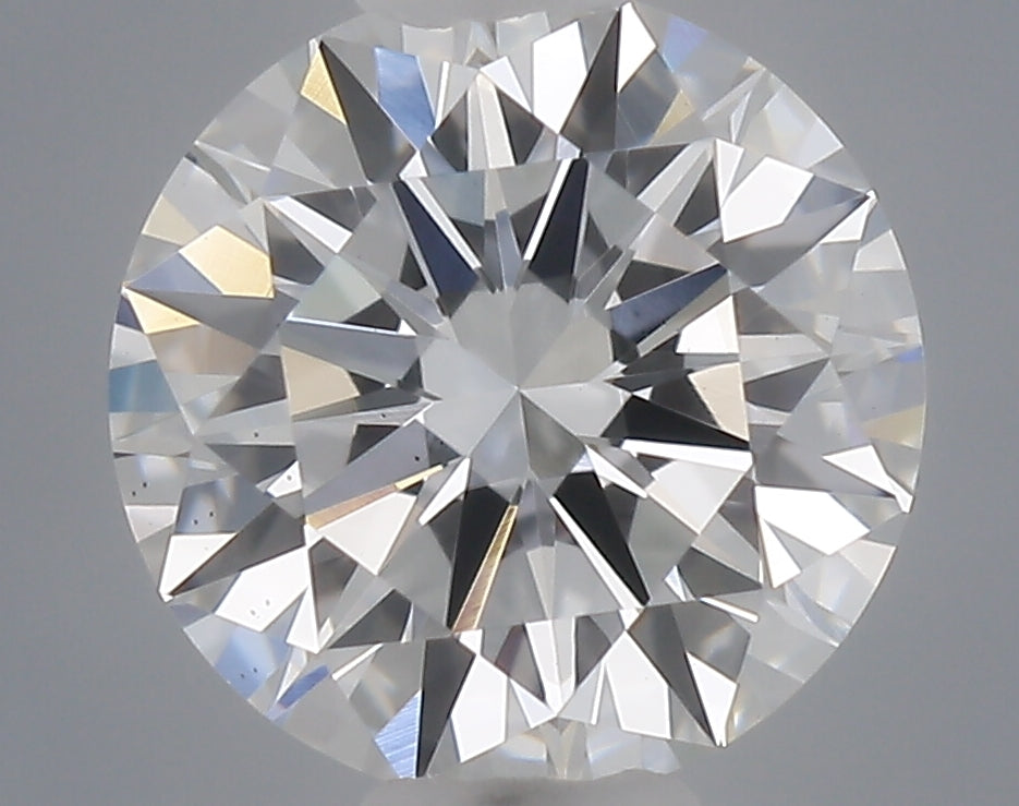 0.55 Carat Round Shaped, Excellent Cut, D Color, VS1 Clarity, IGI Certified Lab Grown Diamond