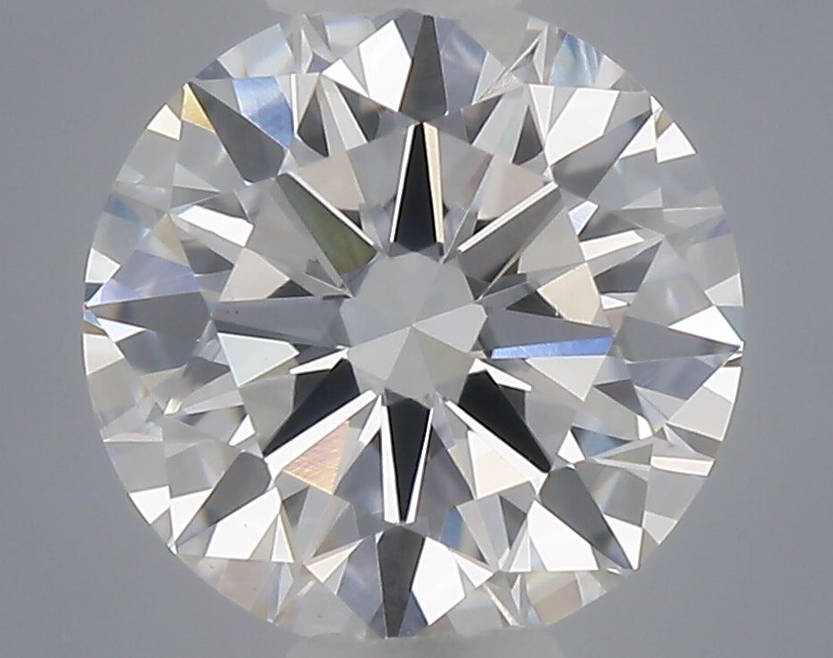 0.54 Carat Round Shaped, Excellent Cut, D Color, VVS2 Clarity, IGI Certified Lab Grown Diamond