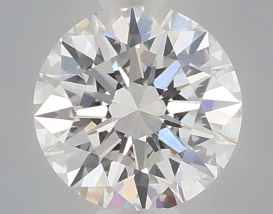 0.52 Carat Round Shaped, Excellent Cut, D Color, VVS2 Clarity, IGI Certified Lab Grown Diamond