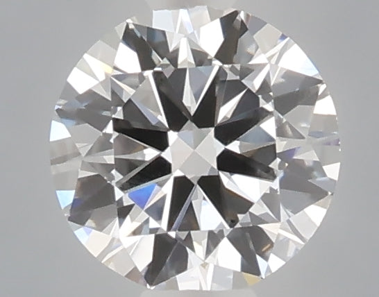 0.51 Carat Round Shaped, Excellent Cut, D Color, VVS2 Clarity, IGI Certified Lab Grown Diamond