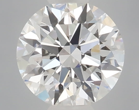 0.35 Carat Round Shaped, Ideal Cut, D Color, VVS2 Clarity, IGI Certified Lab Grown Diamond