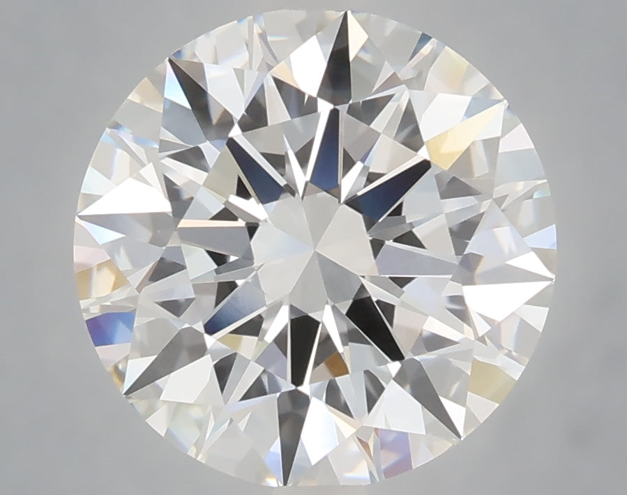 4.22 Carat Round Shaped, Ideal Cut, E Color, VVS2 Clarity, IGI Certified Lab Grown Diamond