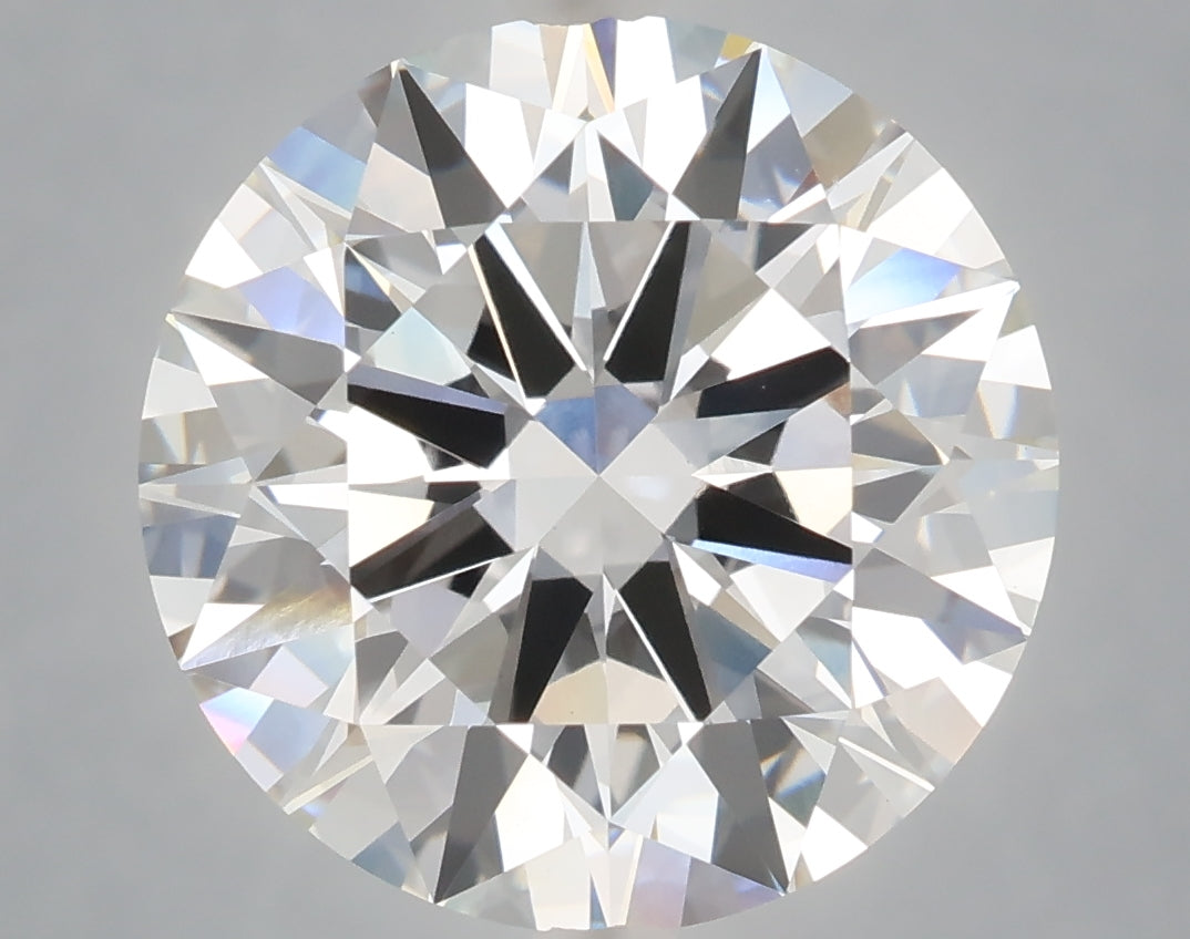 7.26 Carat Round Shaped, Excellent Cut, E Color, VVS2 Clarity, IGI Certified Lab Grown Diamond