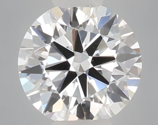 0.33 Carat Round Shaped, Ideal Cut, D Color, VVS2 Clarity, IGI Certified Lab Grown Diamond