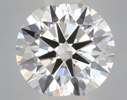 0.33 Carat Round Shaped, Ideal Cut, D Color, VVS2 Clarity, IGI Certified Lab Grown Diamond