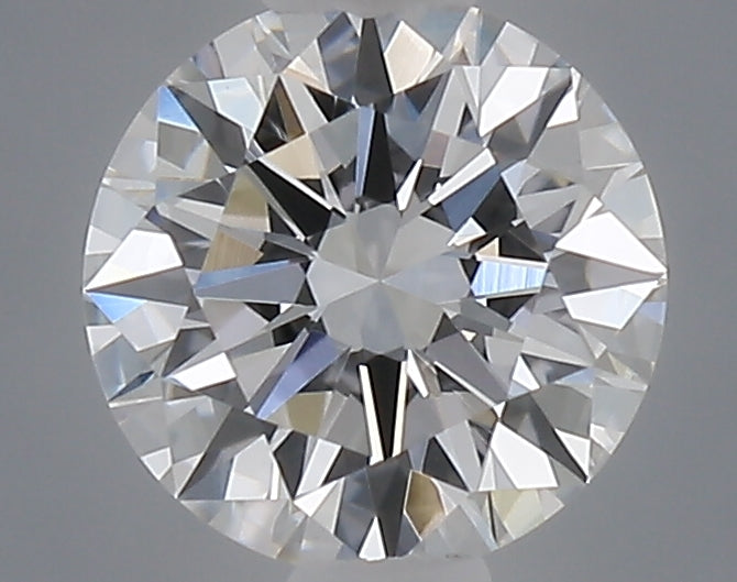 0.49 Carat Round Shaped, Excellent Cut, D Color, VVS2 Clarity, IGI Certified Lab Grown Diamond