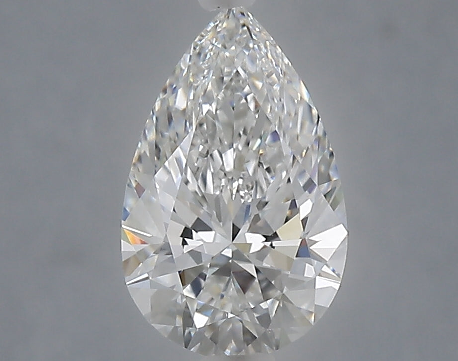 1.60 Carat Pear Shaped, Ideal Cut, E Color, VVS2 Clarity, IGI Certified Lab Grown Diamond