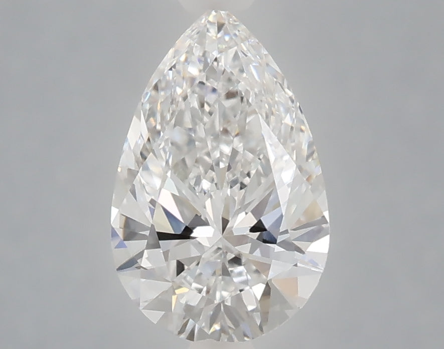 1.54 Carat Pear Shaped, Ideal Cut, E Color, VVS2 Clarity, IGI Certified Lab Grown Diamond