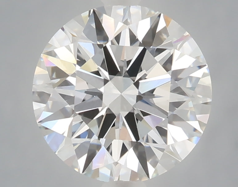 2.57 Carat Round Shaped, Excellent Cut, F Color, VVS2 Clarity, IGI Certified Lab Grown Diamond