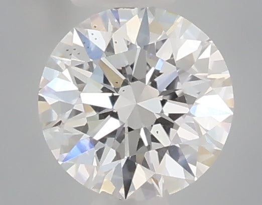 0.34 Carat Round Shaped, Ideal Cut, D Color, SI1 Clarity, IGI Certified Lab Grown Diamond
