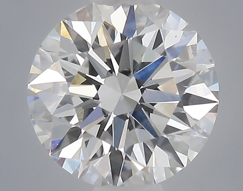 0.54 Carat Round Shaped, Excellent Cut, E Color, VS1 Clarity, IGI Certified Lab Grown Diamond