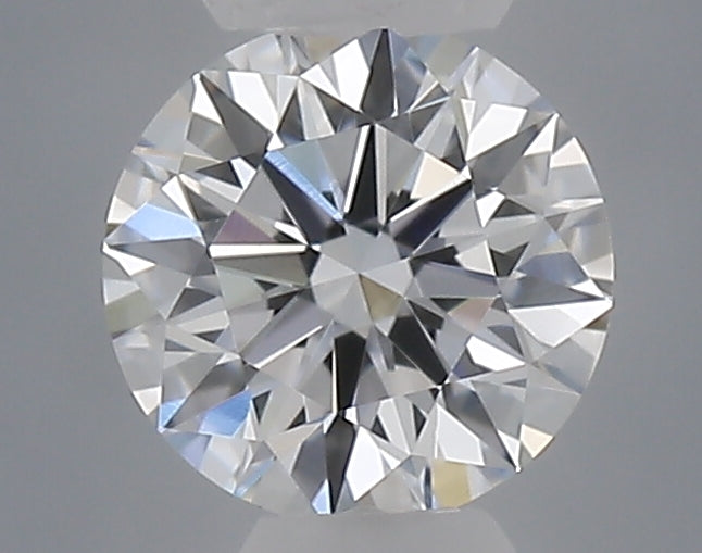 0.34 Carat Round Shaped, Ideal Cut, D Color, VVS2 Clarity, IGI Certified Lab Grown Diamond
