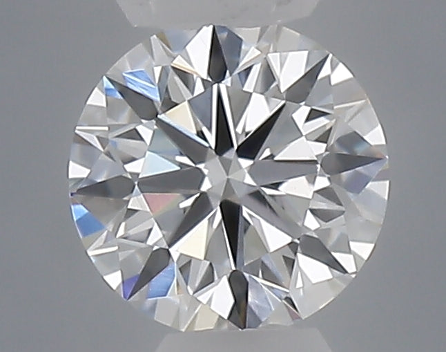 0.33 Carat Round Shaped, Ideal Cut, D Color, VVS2 Clarity, IGI Certified Lab Grown Diamond