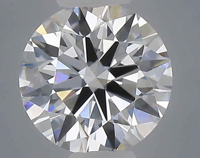 0.53 Carat Round Shaped, Ideal Cut, D Color, VVS2 Clarity, IGI Certified Lab Grown Diamond
