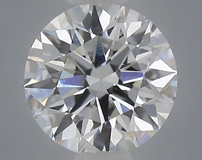 0.54 Carat Round Shaped, Excellent Cut, D Color, VVS2 Clarity, IGI Certified Lab Grown Diamond