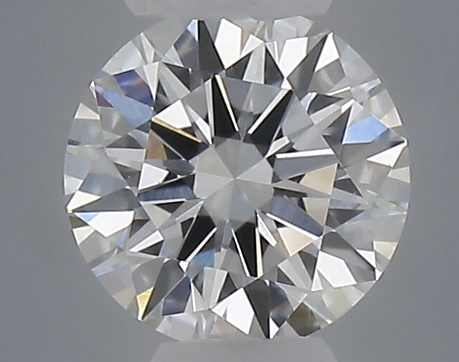 0.31 Carat Round Shaped, Excellent Cut, D Color, VVS2 Clarity, IGI Certified Lab Grown Diamond