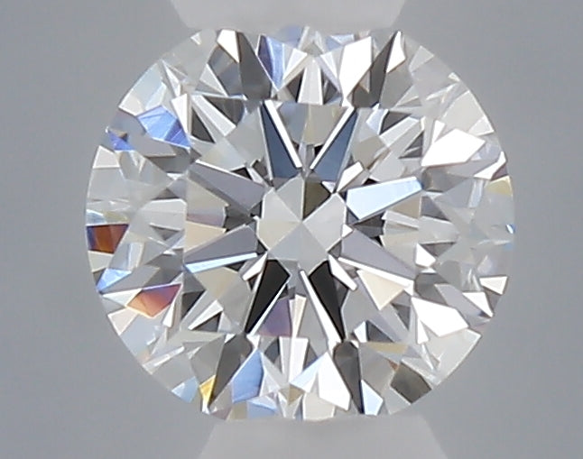 0.34 Carat Round Shaped, Ideal Cut, D Color, VVS2 Clarity, IGI Certified Lab Grown Diamond