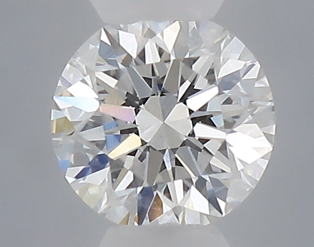 0.32 Carat Round Shaped, Excellent Cut, D Color, VVS2 Clarity, IGI Certified Lab Grown Diamond