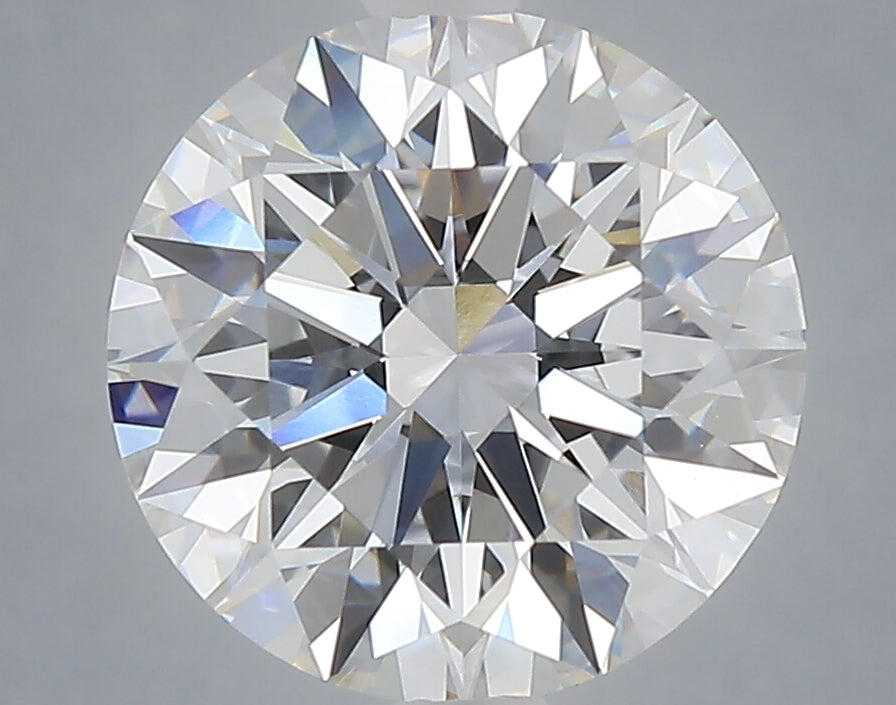 4.03 Carat Round Shaped, Ideal Cut, E Color, VVS2 Clarity, IGI Certified Lab Grown Diamond
