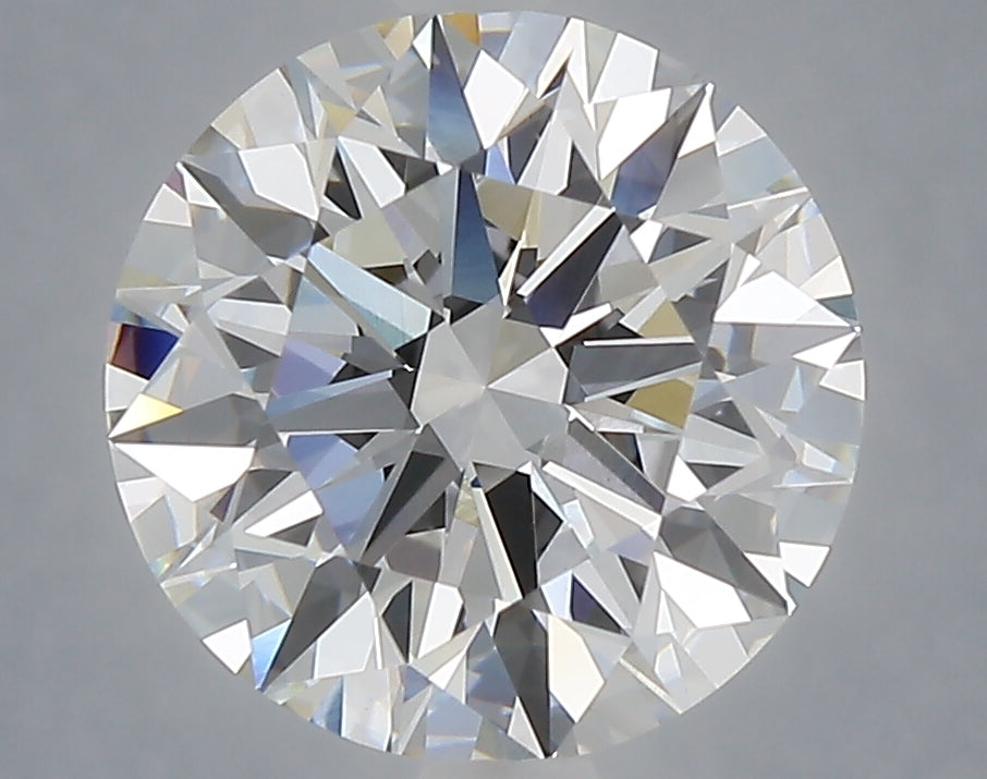 4.00 Carat Round Shaped, Ideal Cut, E Color, VVS2 Clarity, IGI Certified Lab Grown Diamond