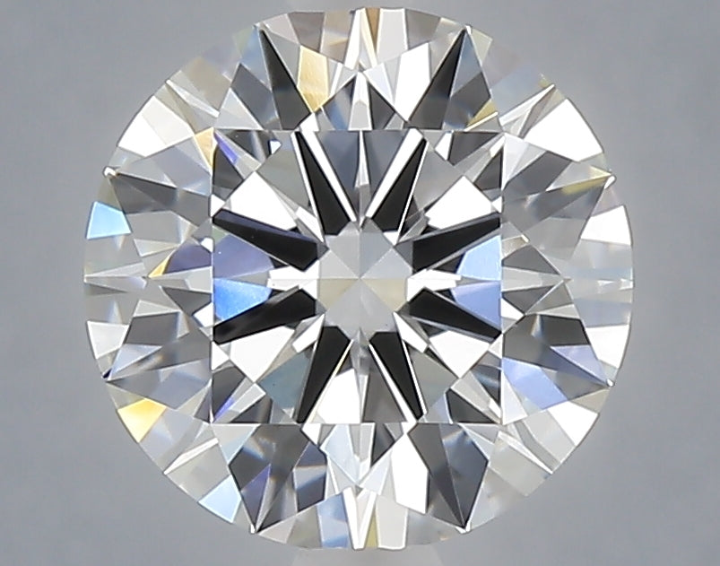 2.57 Carat Round Shaped, Excellent Cut, F Color, VVS2 Clarity, IGI Certified Lab Grown Diamond