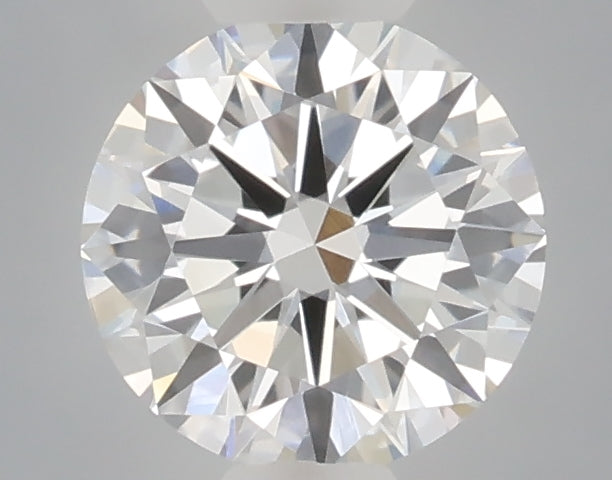 0.55 Carat Round Shaped, Very Good Cut, D Color, VVS2 Clarity, IGI Certified Lab Grown Diamond