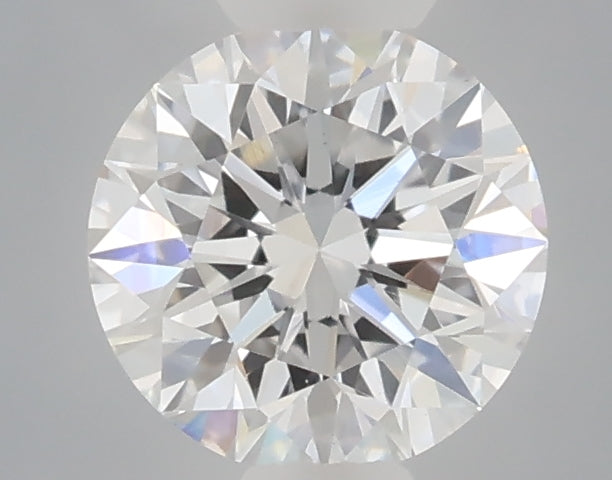 0.53 Carat Round Shaped, Excellent Cut, D Color, VVS2 Clarity, IGI Certified Lab Grown Diamond