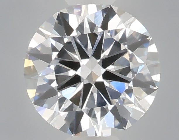 0.53 Carat Round Shaped, Very Good Cut, D Color, VVS2 Clarity, IGI Certified Lab Grown Diamond