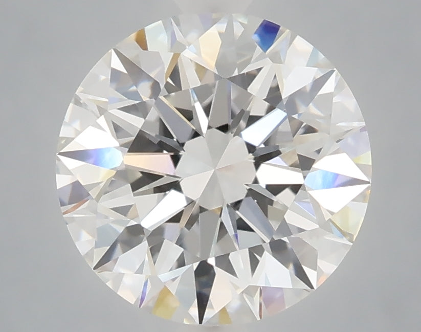 3.10 Carat Round Shaped, Excellent Cut, D Color, VVS2 Clarity, IGI Certified Lab Grown Diamond