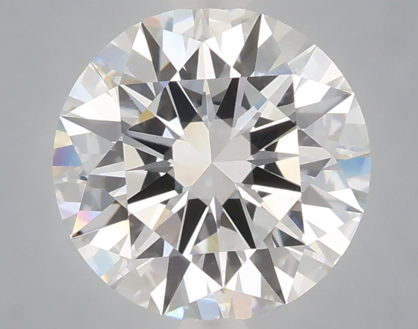 3.02 Carat Round Shaped, Excellent Cut, D Color, VVS2 Clarity, IGI Certified Lab Grown Diamond