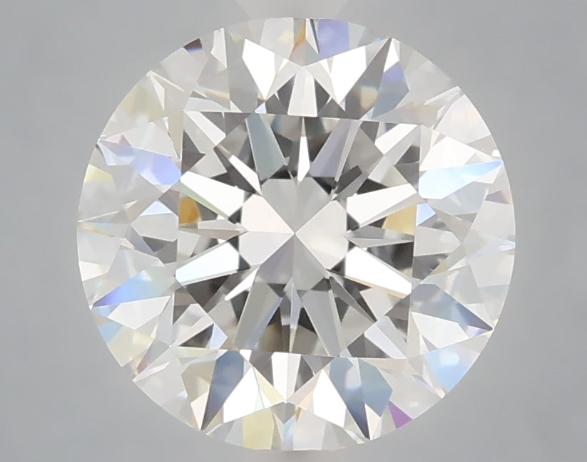 3.06 Carat Round Shaped, Excellent Cut, E Color, VVS2 Clarity, IGI Certified Lab Grown Diamond